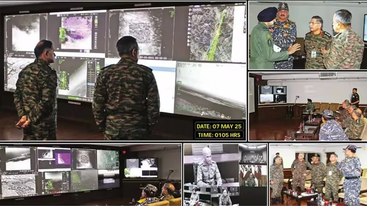 New photos reveal Indian military chiefs overseeing Operation Sindoor New photos reveal Indian military chiefs overseeing Operation Sindoor
