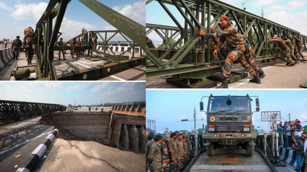 Indian Army Builds Bailey Bridge in 12 Hours