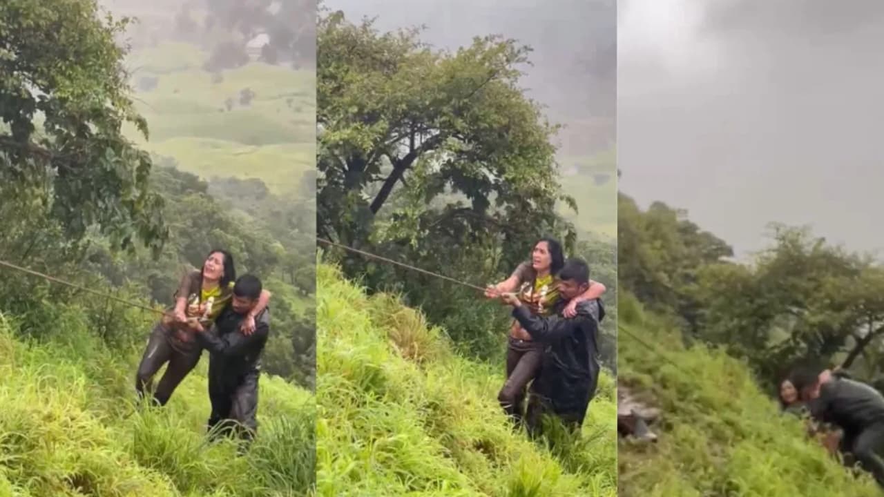 mobile selfie accident in satara 