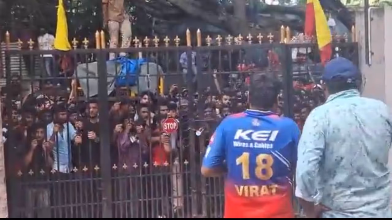 Crowd mismanagement at Chinnaswamy stadium