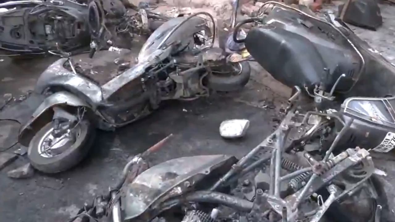 Violence in Hansapuri area of Nagpur Violence in Hansapuri area of Nagpur