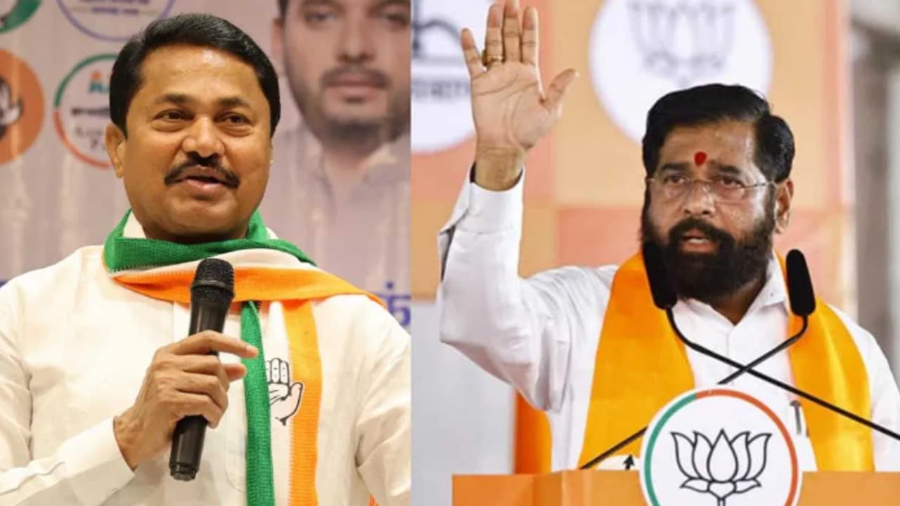 Eknath Shinde on Nana Patole Eknath Shinde on Nana Patole