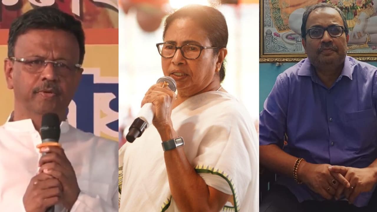 mamata banerjee Firhad hakim and kunal ghosh 