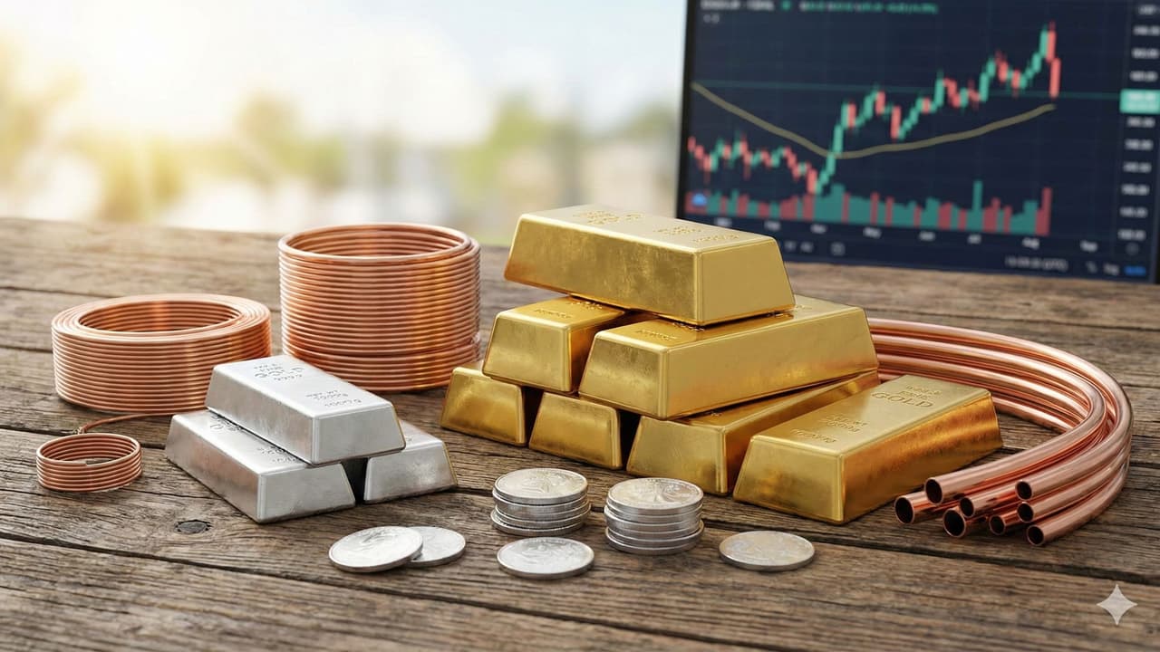 Gold Silver Copper Gold Silver Copper