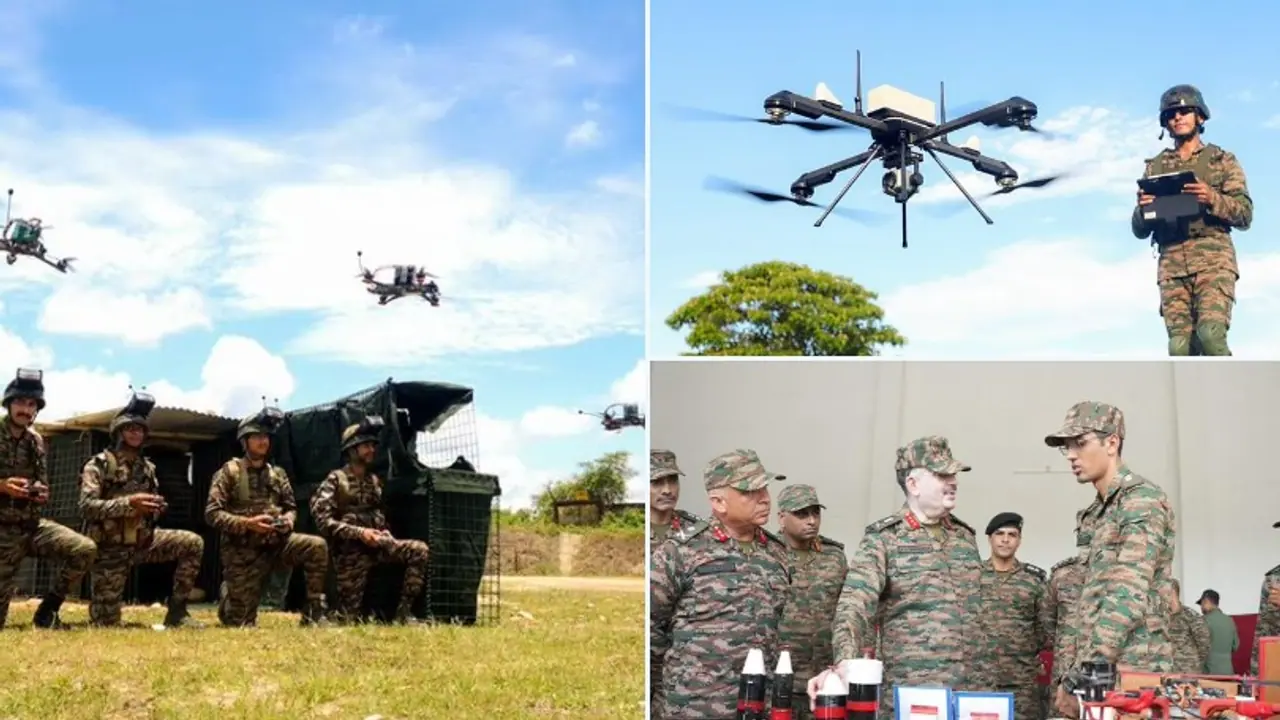 Indian Army Showcases Advanced Drone Warfare in Eastern Sector