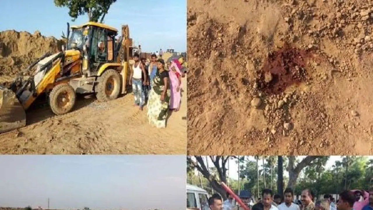 मांएं चीखती चिल्लाती रहीं और सामने रोड रोलर रौंदता चला गया बच्चियों को