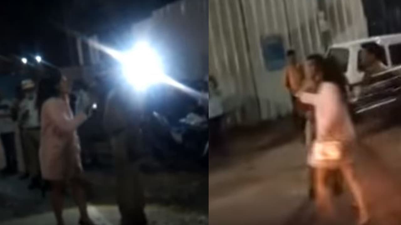 Video: Woman creates ruckus on road to save her drunken friend from ...