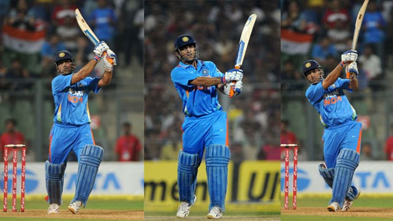 Dhoni Helicopter Shot: தோனியின் ஹெலிக…