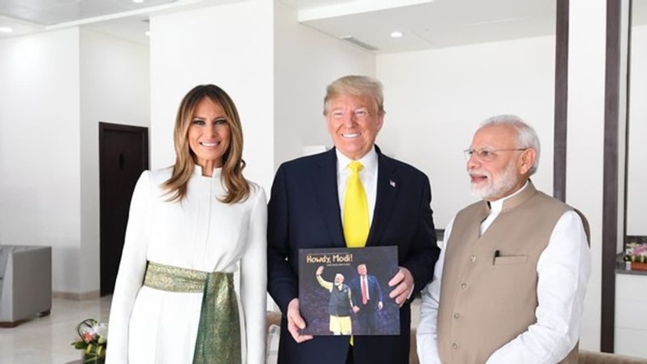Trump in India: Amul girl welcomes US President with special cartoon ...