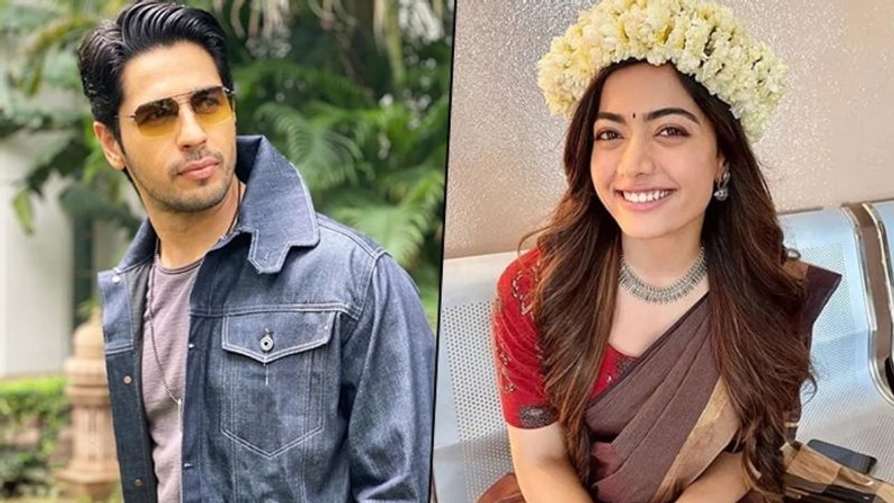Here's what Siddharth Malhotra thinks about Rashmika Mandanna; talks about her eyes and face