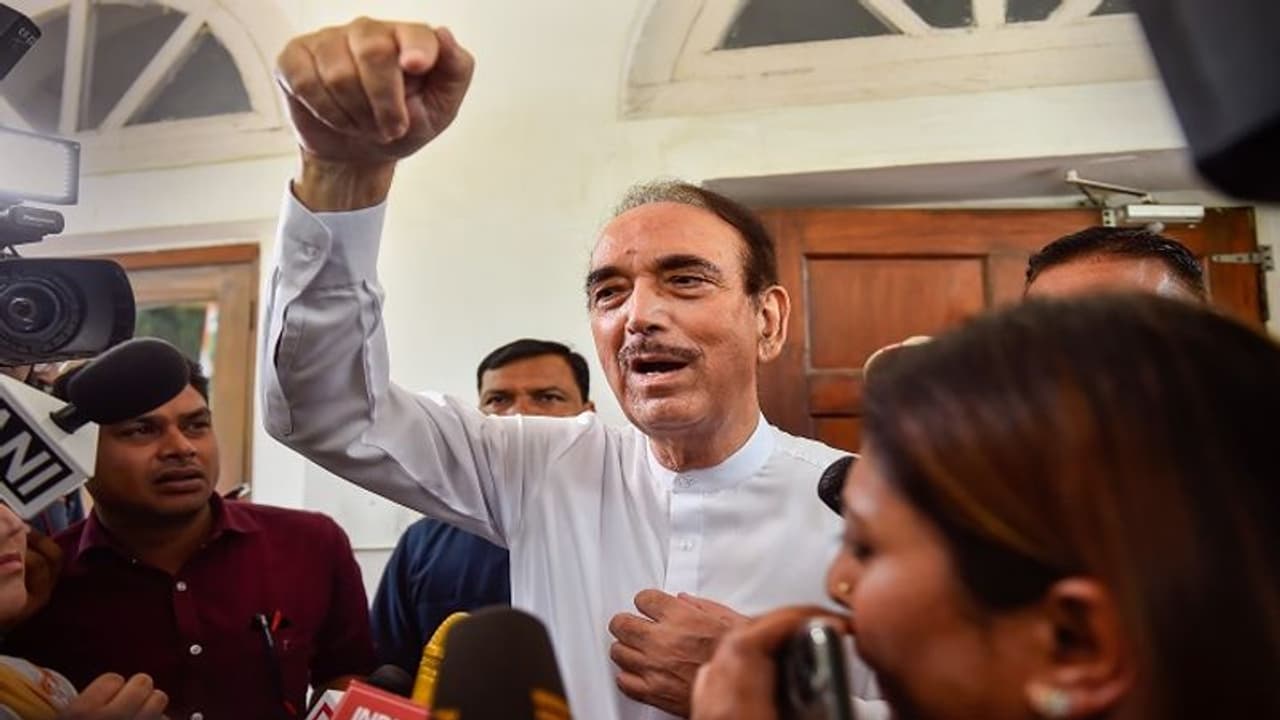 Azad R Ghulam Nabi Azad announces Democratic Azad Party, says it will be ...