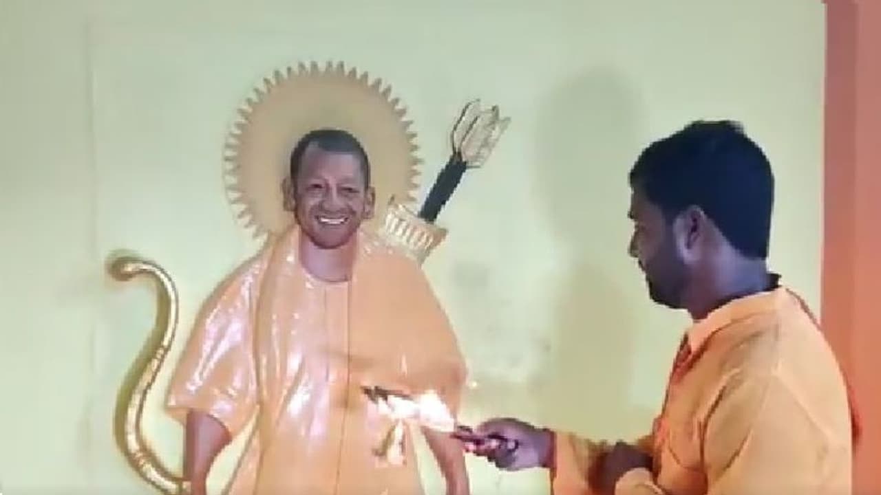 Ayodhya man builds temple dedicated to UP CM Yogi Adityanath with life ...
