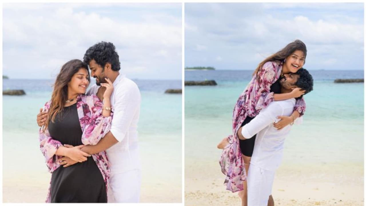 மாலத்தீவில் ரொமான்ஸில் மல்லு கட்டும் ஷ்ரேயா - சித்து..! காதல் பொங்க ...