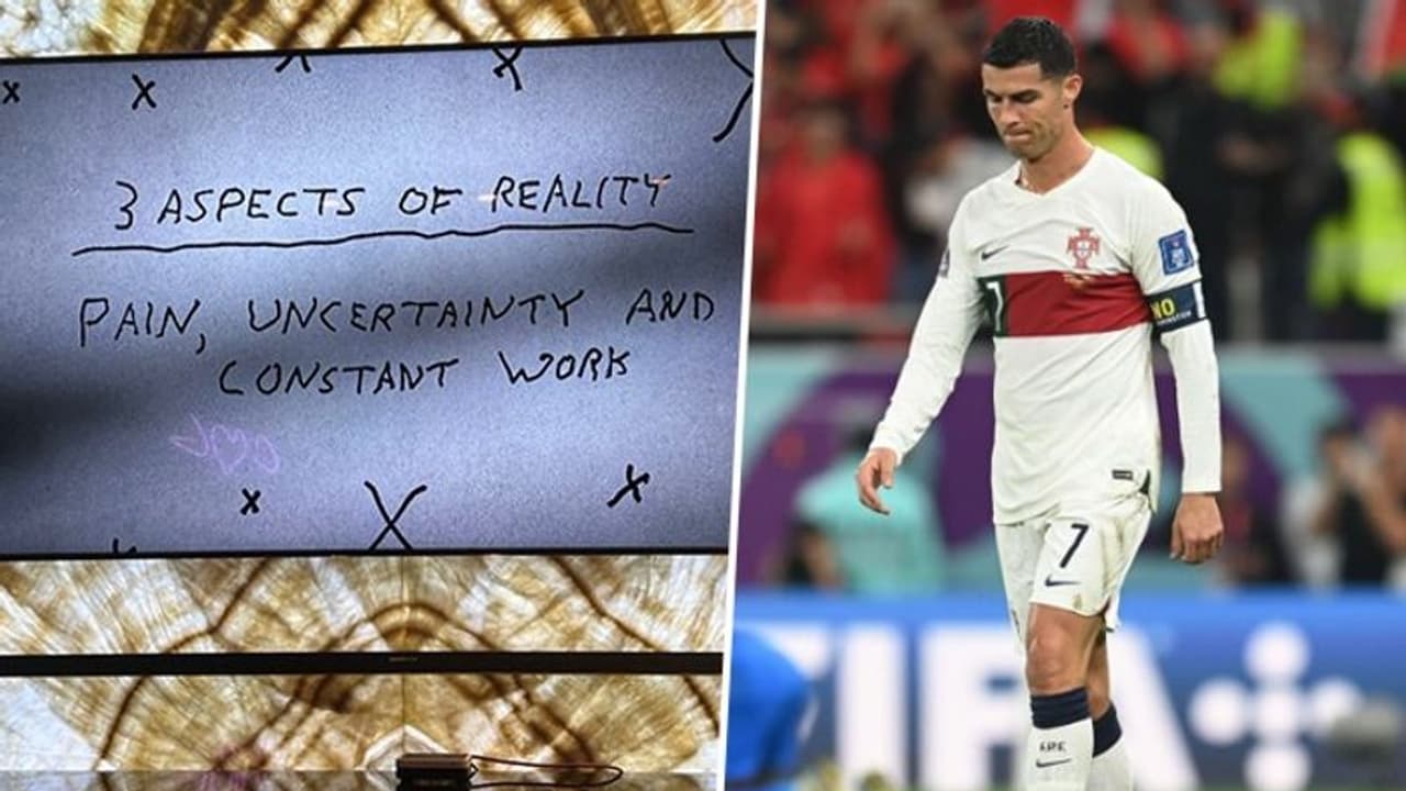 '3 aspects of reality...' Ronaldo's cryptic message after Portugal's