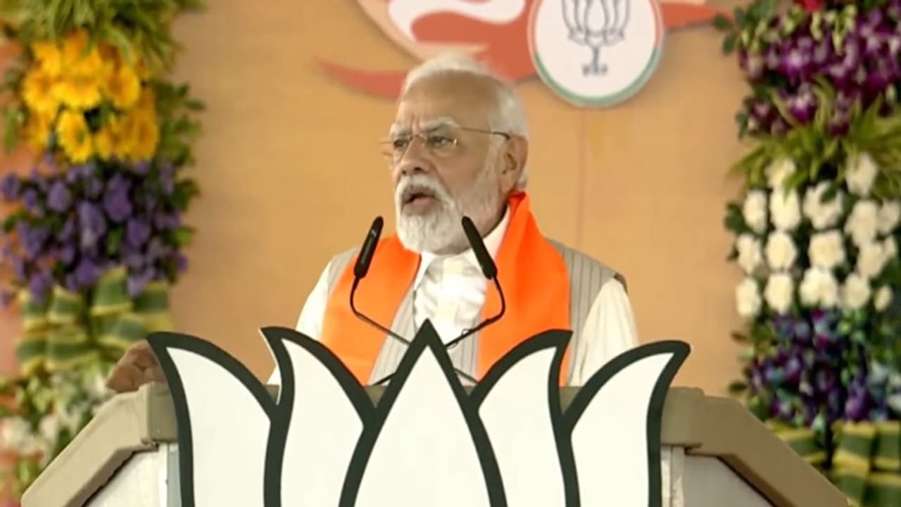 PM Modi accuses Congress of making Madhya Pradesh 'bimaru rajya' at ...