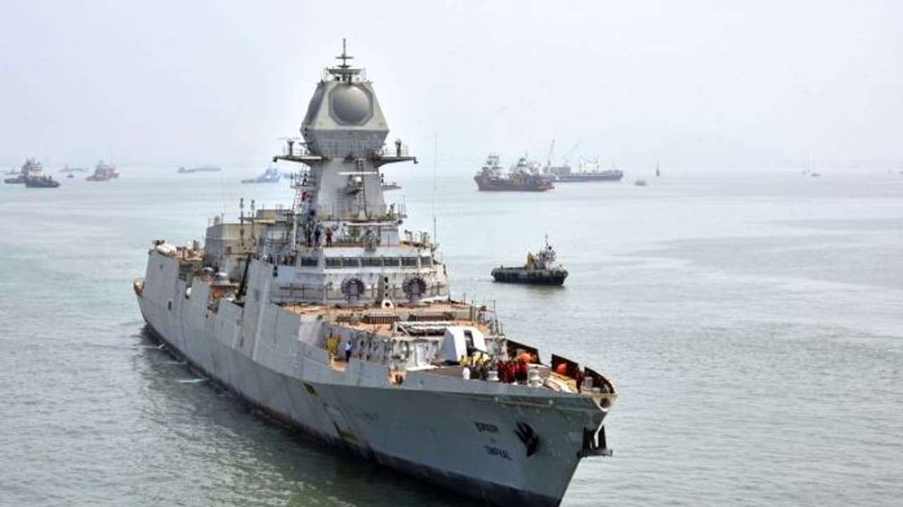 Mtu Imphal Navy gets Imphal, one of India's largest destroyers and first to be ...