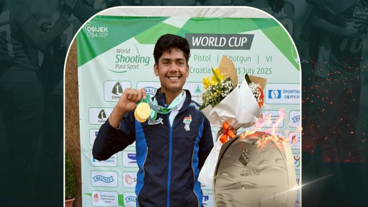 4th Asian Para Games: 10 மீ ஏர் பிஸ்டல் SH1 பிரிவில் ருத்ரன்ஷ் ...