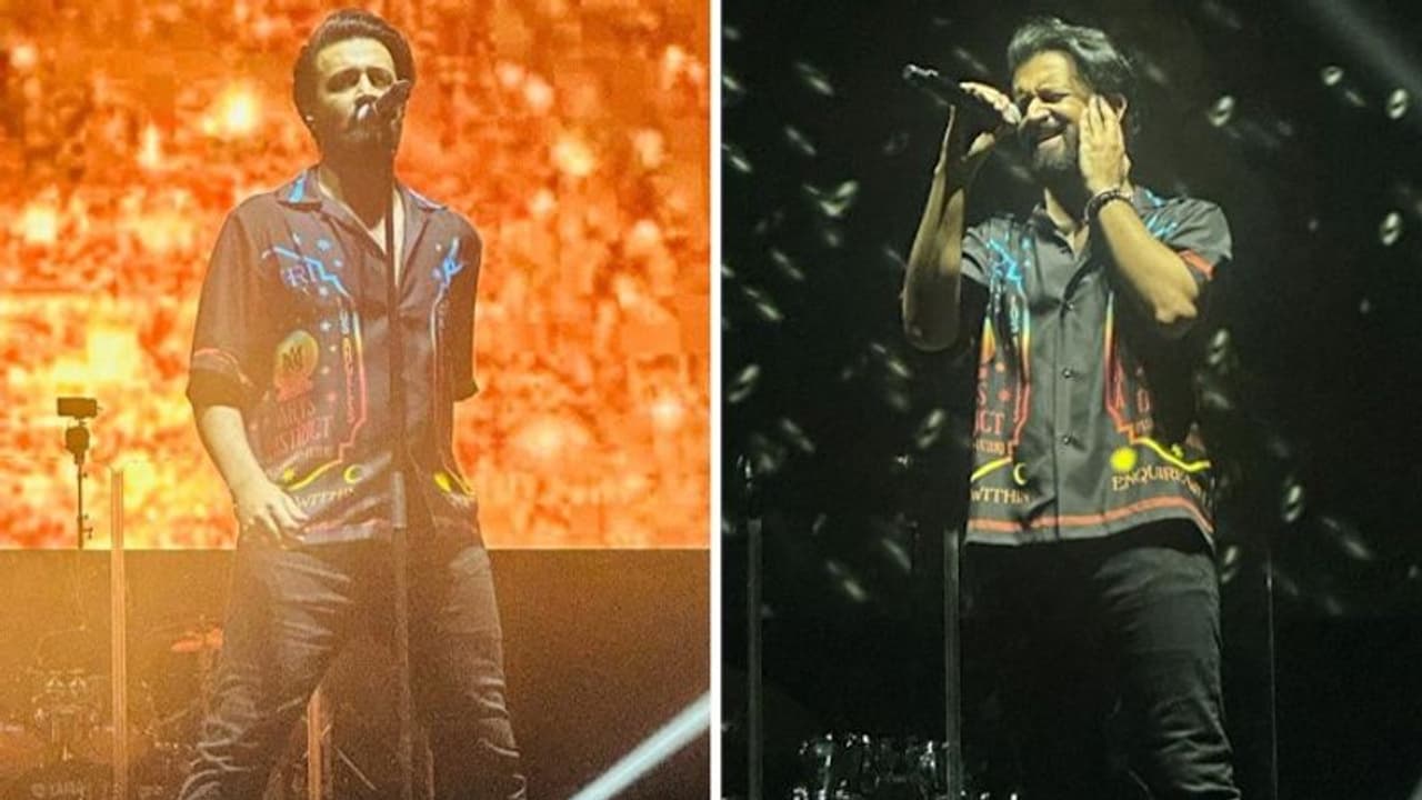 Atif Aslam stops his music concert midway for this reason [WATCH ...