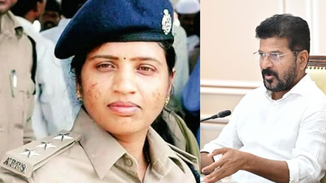 Nalini Reddy ex dsp nalini met cm revanth reddy says she embark on spiritual way kms ...