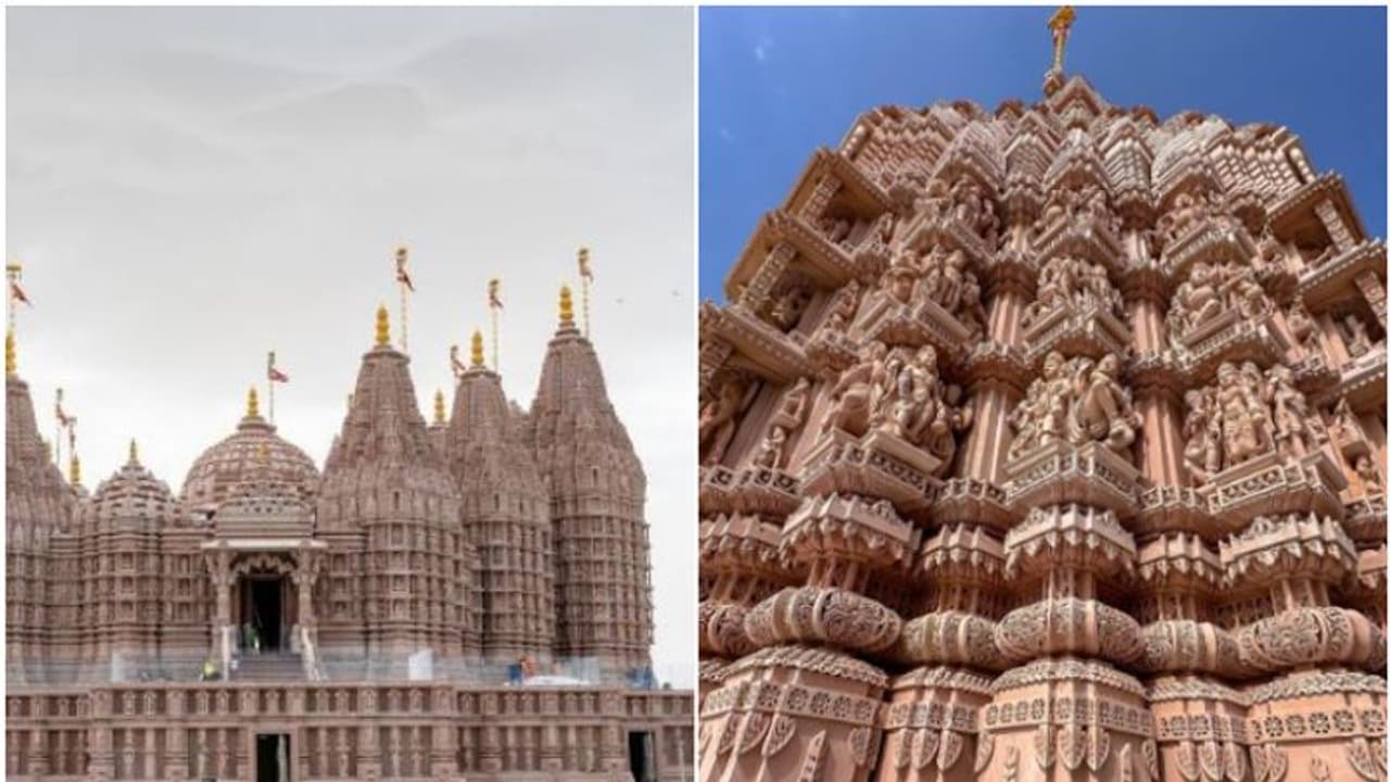BAPS Hindu Mandir construction: ശൈഖ് മുഹമ്മദ് നല്‍കിയ 27 ഏക്കറില് ...