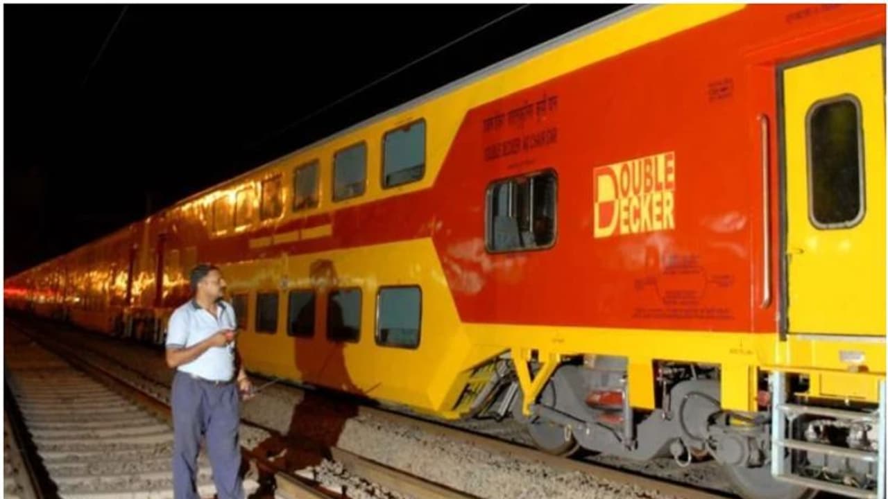 Low-Cost Double Decker Train Service from Bengaluru to Chennai Announced