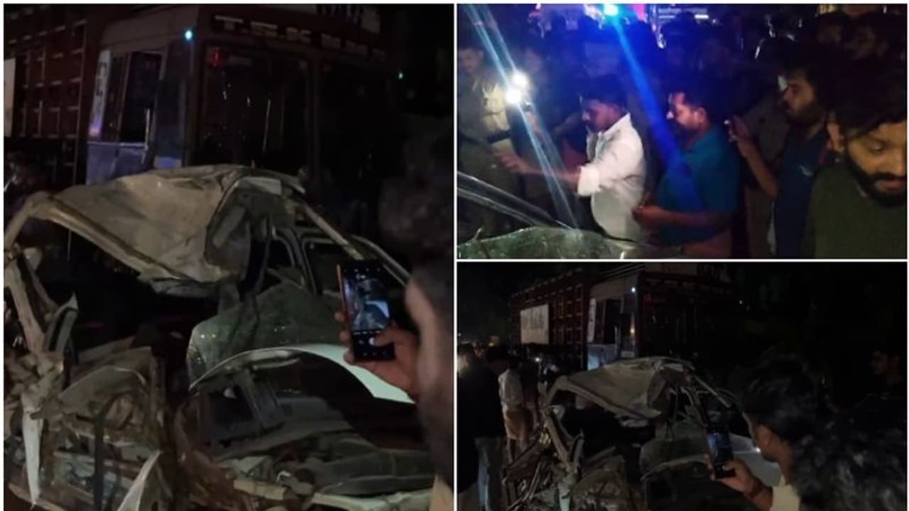 Kerala: Five killed in car-lorry collision in Kannur | Asianet Newsable