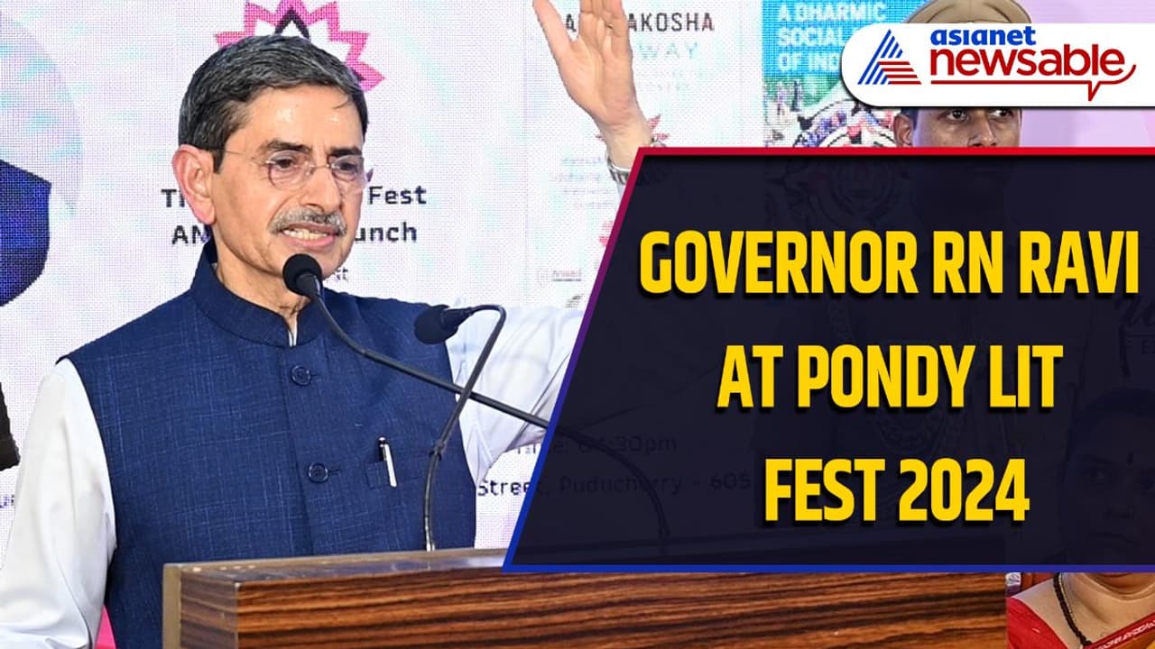 Pondy Lit Fest 2024: TN governor RN Ravi talks about Bharat Shakti's ...