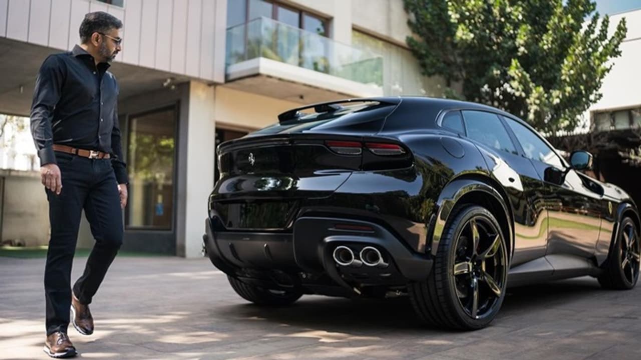 Boopesh reddy only Indian owns ferrari purosangue ಬರೋಬ್ಬರಿ 10.5 ಕೋಟಿ ರೂ ...