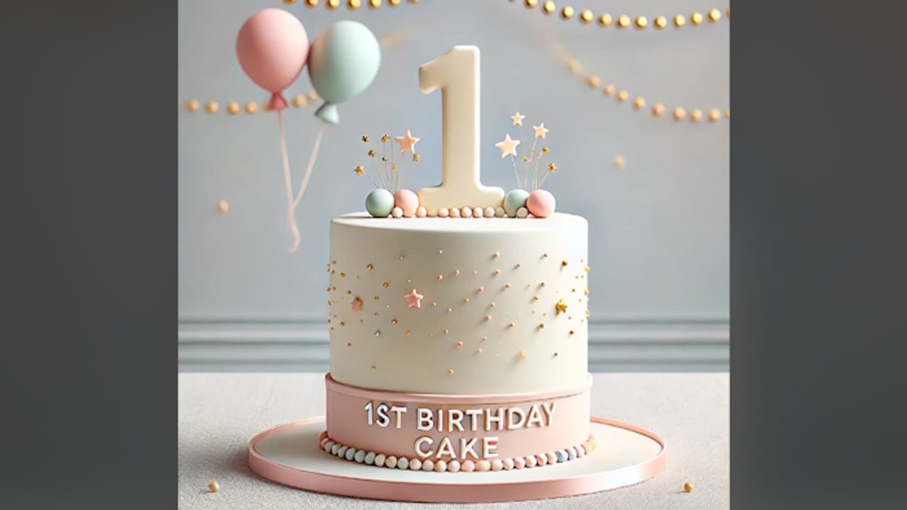 1st Birthday Cake Designs That Are Absolutely Adorable | Asianet Newsable