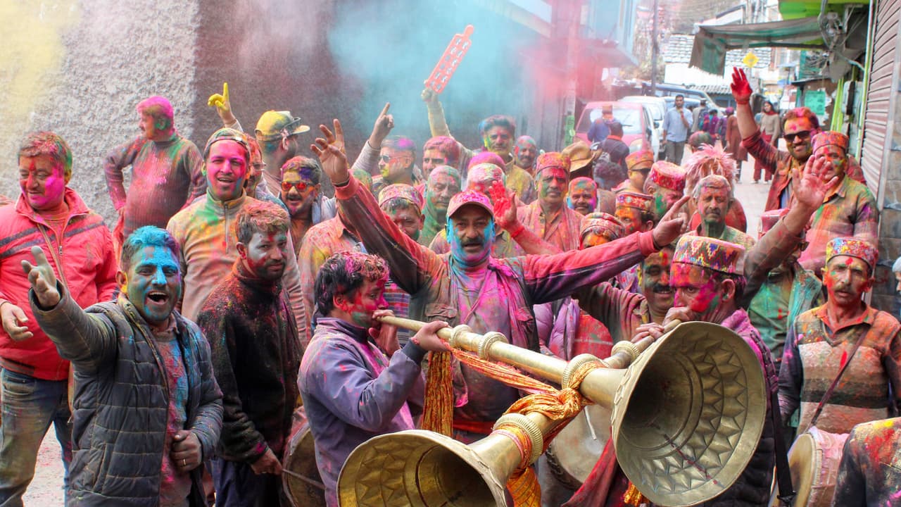 How India celebrated Holi; 20 must-see photos from festival of colours ...