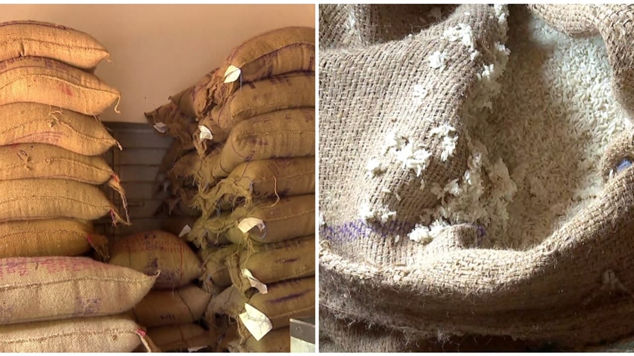 Worm-infested rice was distributed at a ration shop in Kozhikode ...