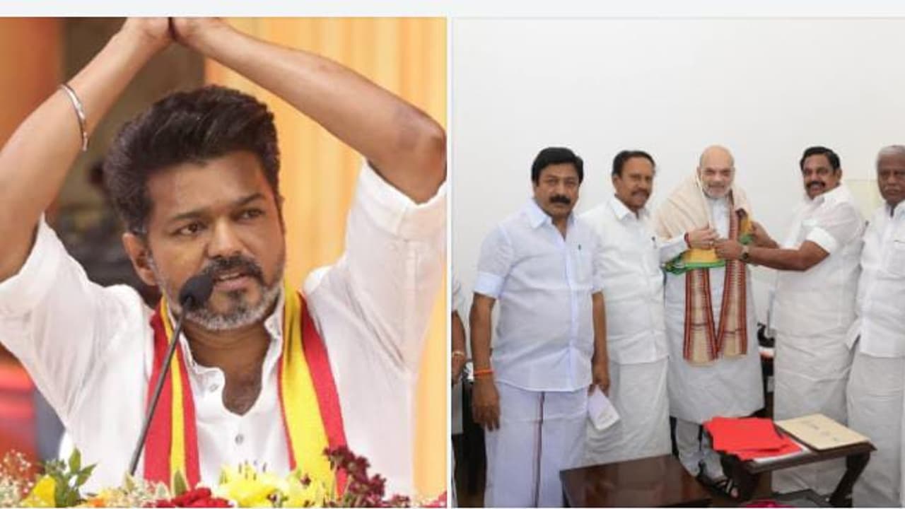 Vijay ADMK Alliance : அதிமுகவுடன் கூட்டணி இல்லை.! எடப்பாடி கனவில் மண்ணை  அள்ளிப்போட்ட விஜய் | Tvk Leader Vijay Says No Alliance With Aiadmk Bjp |  Asianet News Tamil