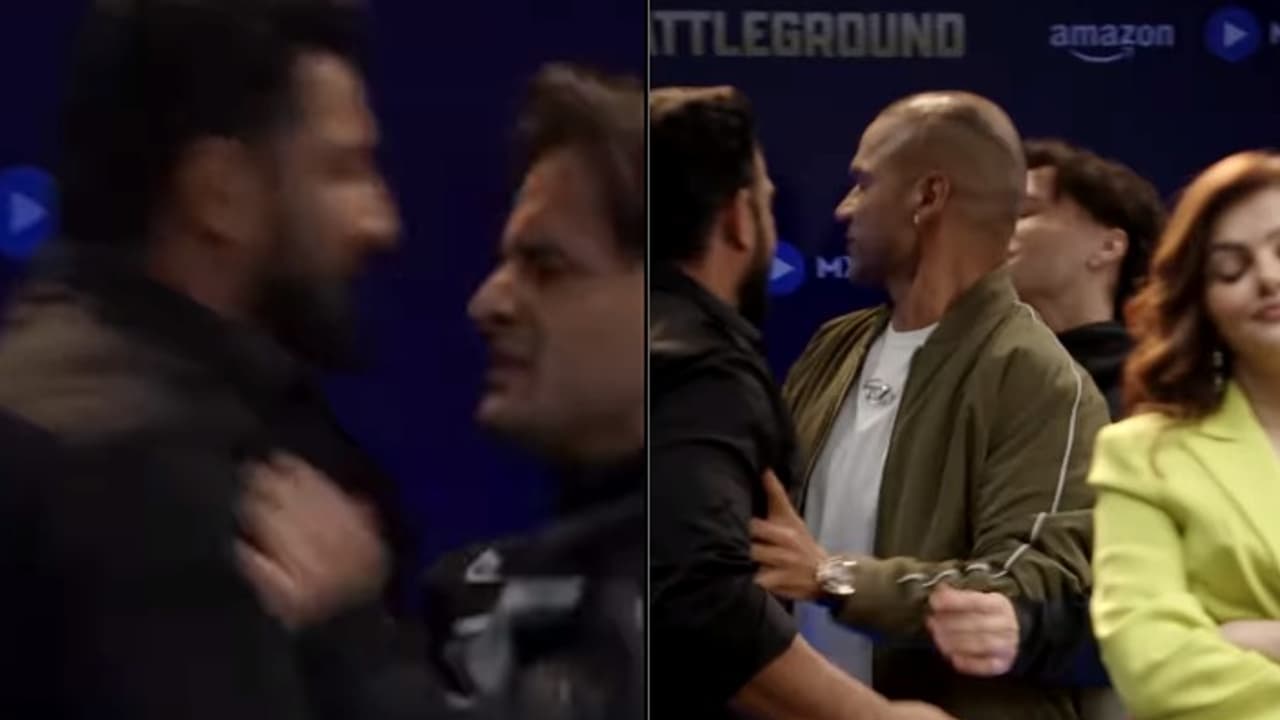 Rahil Azam Fight Asim Riaz, Rajat Dalal get into heated fight at an event; Shikhar ...