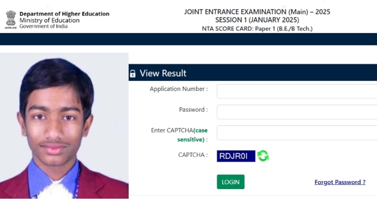 JEE Main 2025 Topper: Village boy aces Mains exam, scores 100 ...