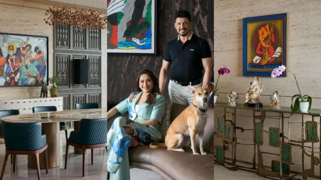 Inside Madhuri Dixit’s Stunning Mumbai Home With Modern Interiors ...