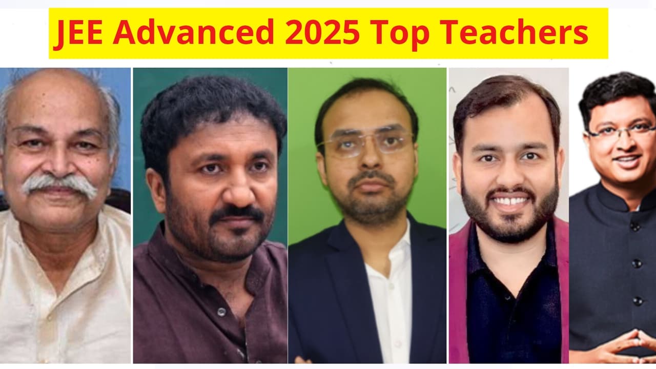 JEE Advanced के 5 टॉप टीचर्स, जिनसे पढ़कर हर साल बनते हैं हजारों IITian ...