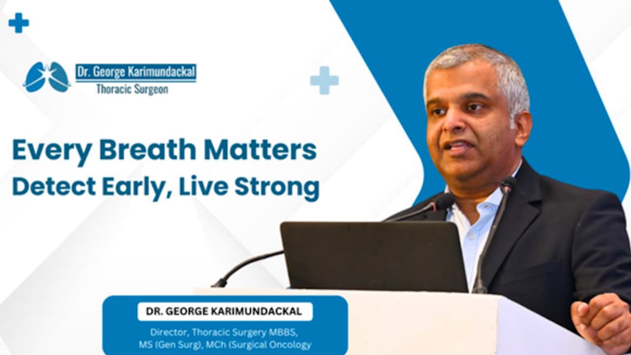 Early Detection Key to Beating Lung Cancer: Dr. George | Early ...