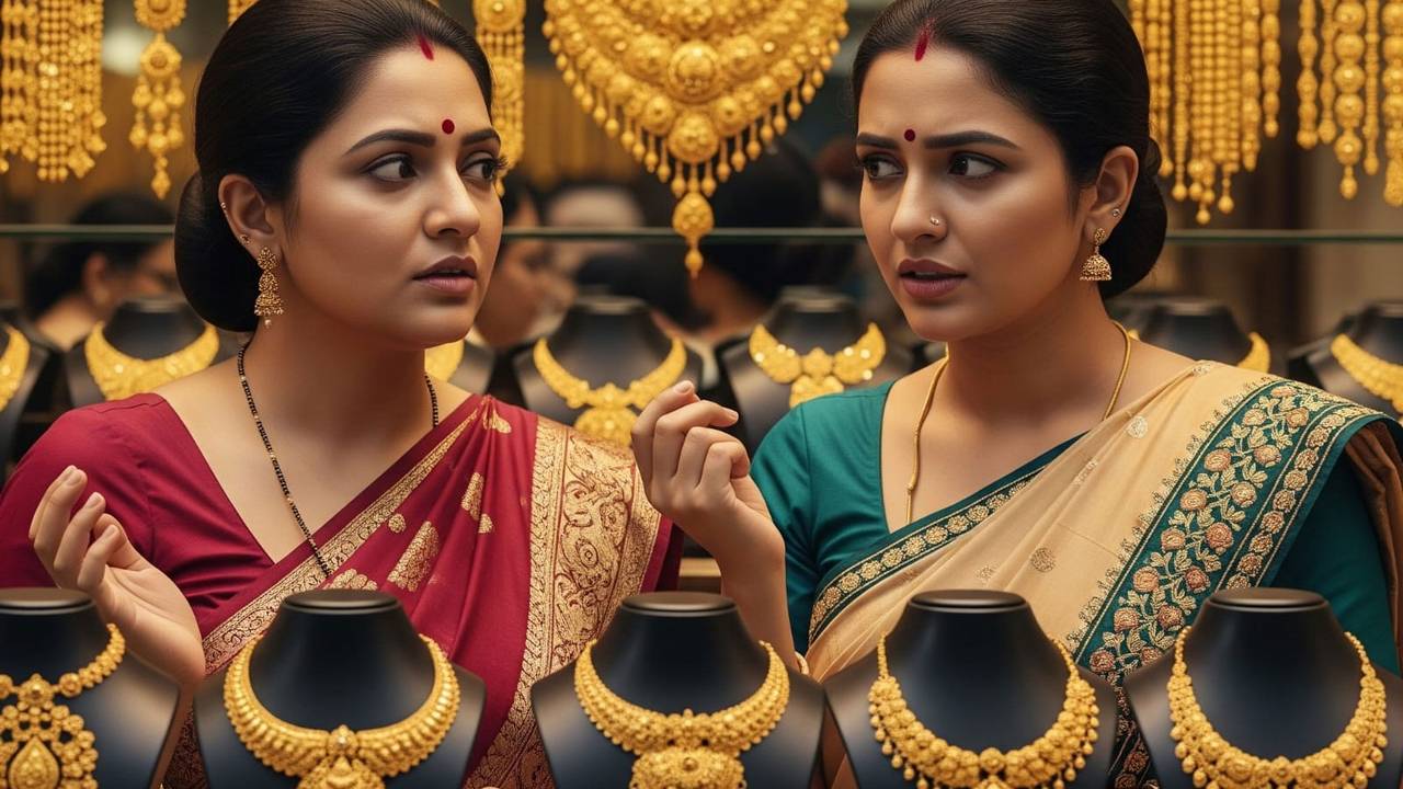 ದಸರಾ-ದೀಪಾವಳಿಗೆ ಬಂಗಾರದ ಬೆಲೆ ಎಷ್ಟಾಗಬಹುದು? ಈಗ್ಲೇ ಖರೀದಿ ಮಾಡ್ಬೇಕಾ ಅಥವಾ ಕಾದು ನೋಡಬೇಕಾ? ದಸರಾ-ದೀಪಾವಳಿಗೆ ಬಂಗಾರದ ಬೆಲೆ ಎಷ್ಟಾಗಬಹುದು? ಈಗ್ಲೇ ಖರೀದಿ ಮಾಡ್ಬೇಕಾ ಅಥವಾ ಕಾದು ನೋಡಬೇಕಾ?