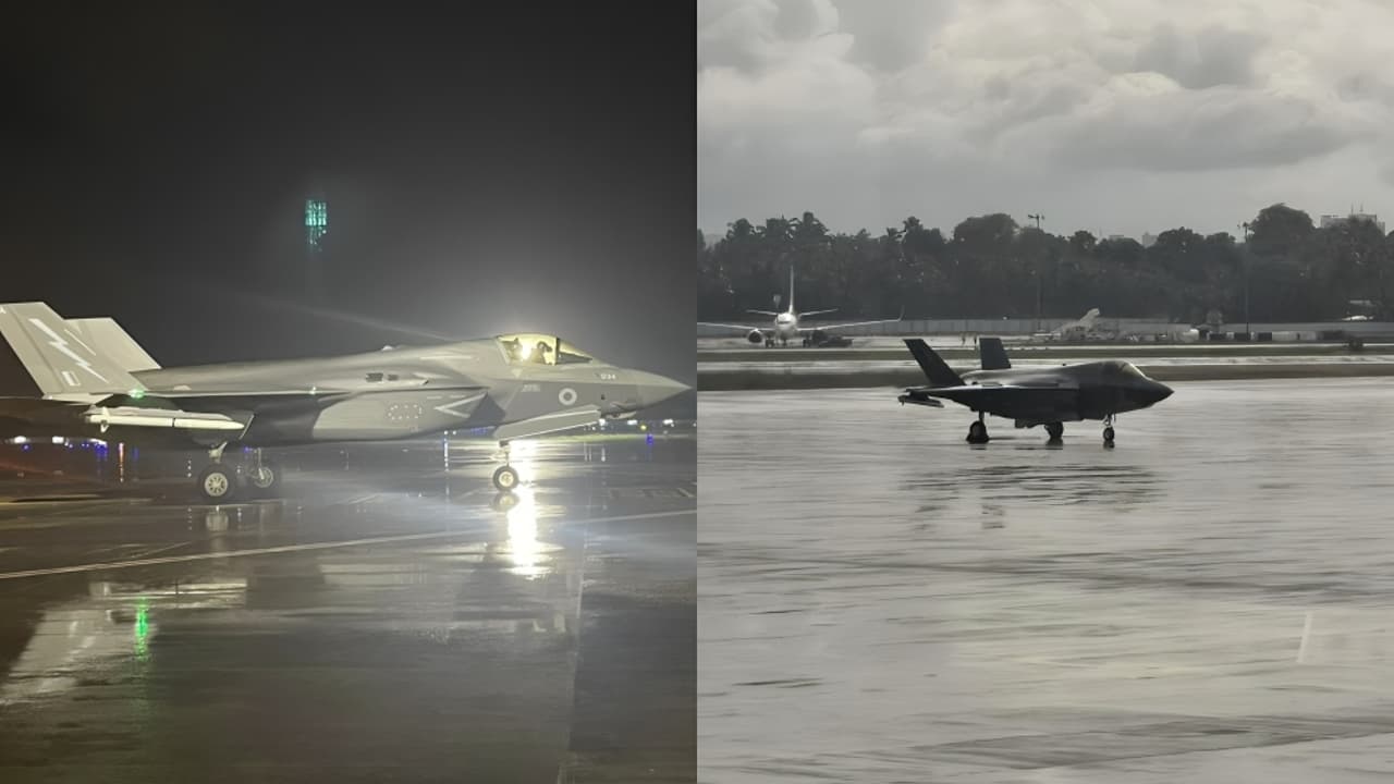 British Navy's F-35 fighter Jet Leaves Kerala Airport After Being ...