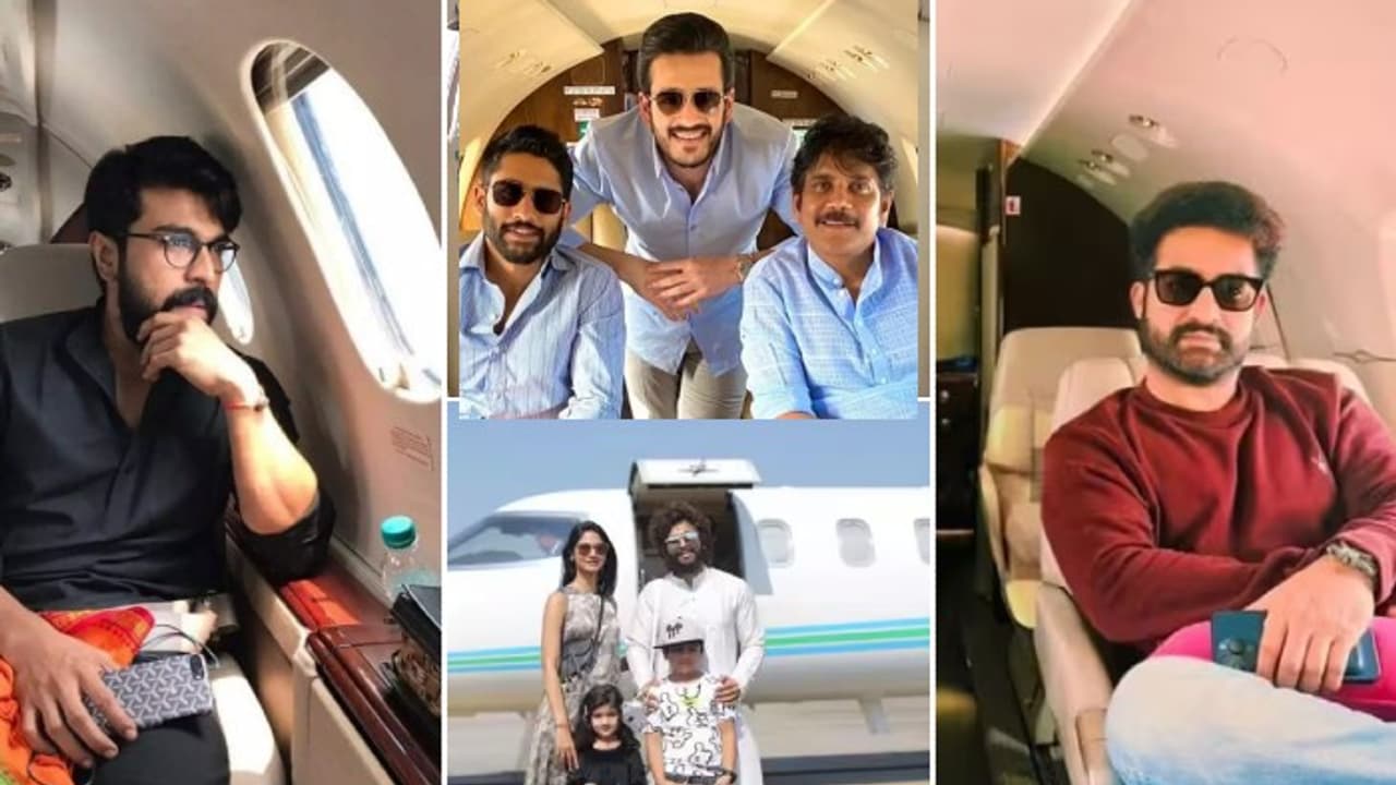 అల్లు అర్జున్ నుంచి చిరు, నాగార్జున వరకూ ప్రైవేట్ జెట్ కలిగి ఉన్న టాలీవుడ్ హీరోలు ఎవరో తెలుసా?