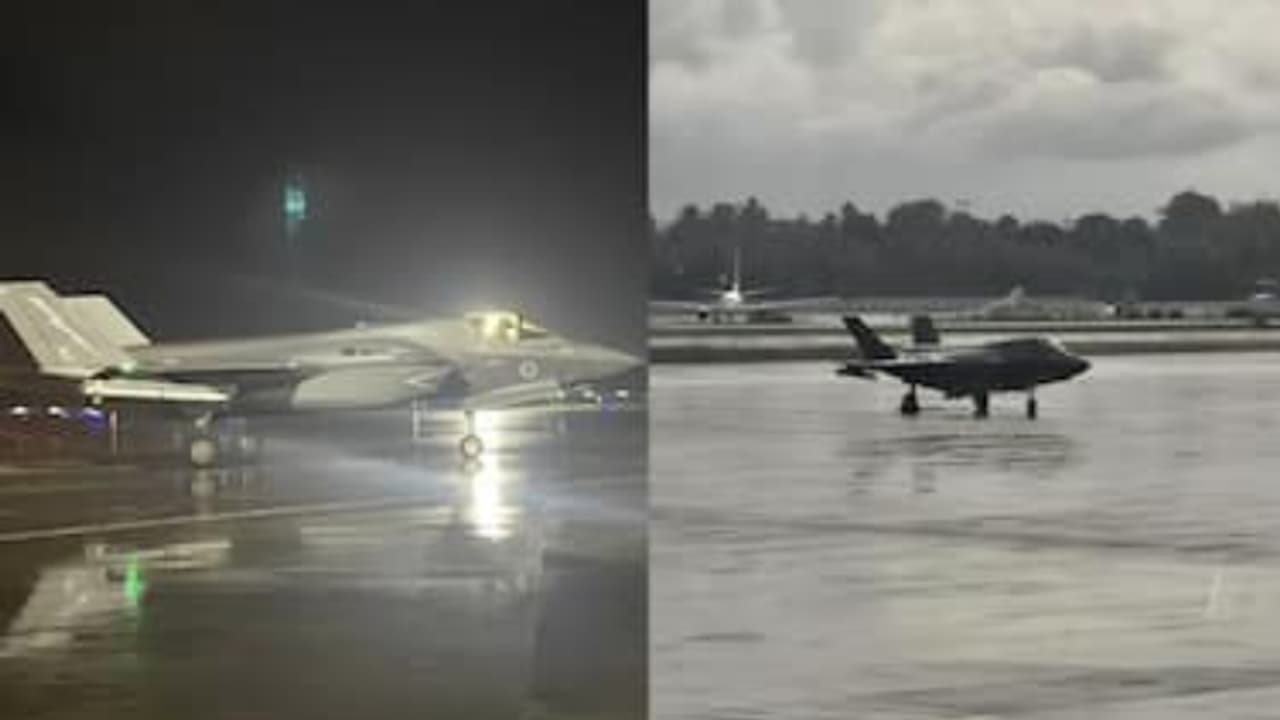 British fighter jet F35 all set for return to home from kerala; കേരളം ...