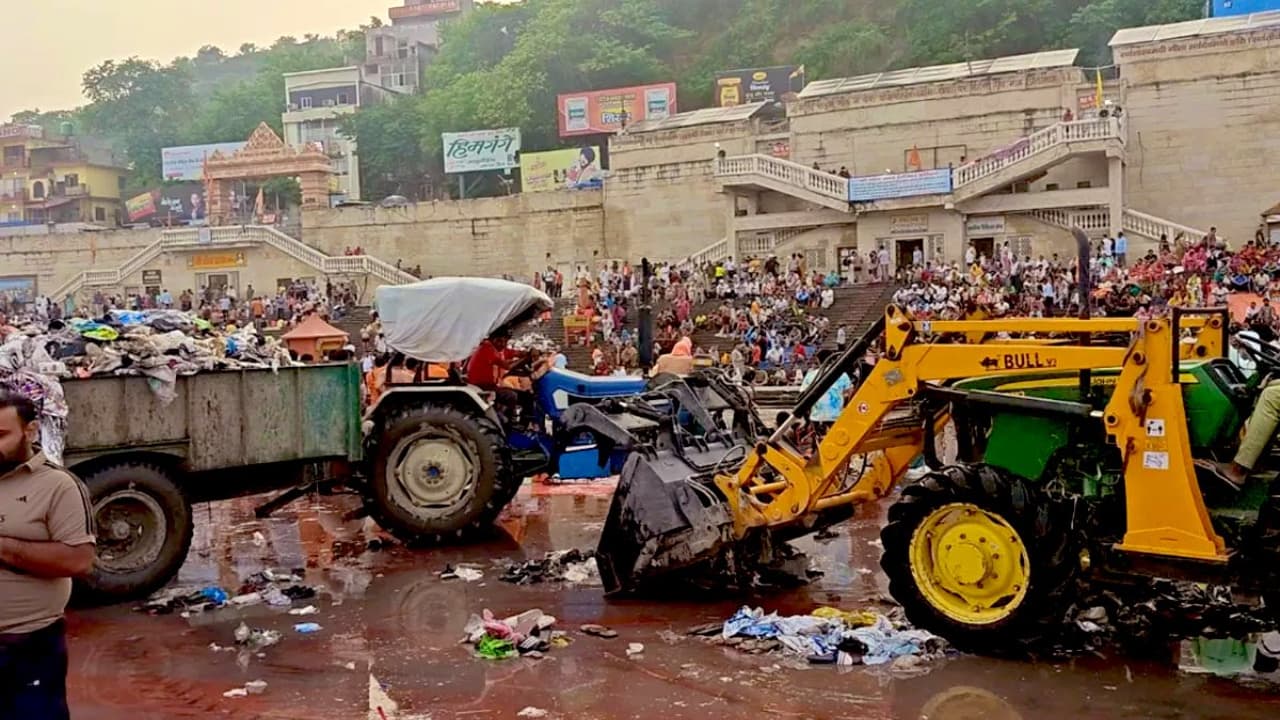 Photo: newsable.asianetnews.com Haridwar After Kanwar Yatra: The Aftermath & Cleanup Crisis