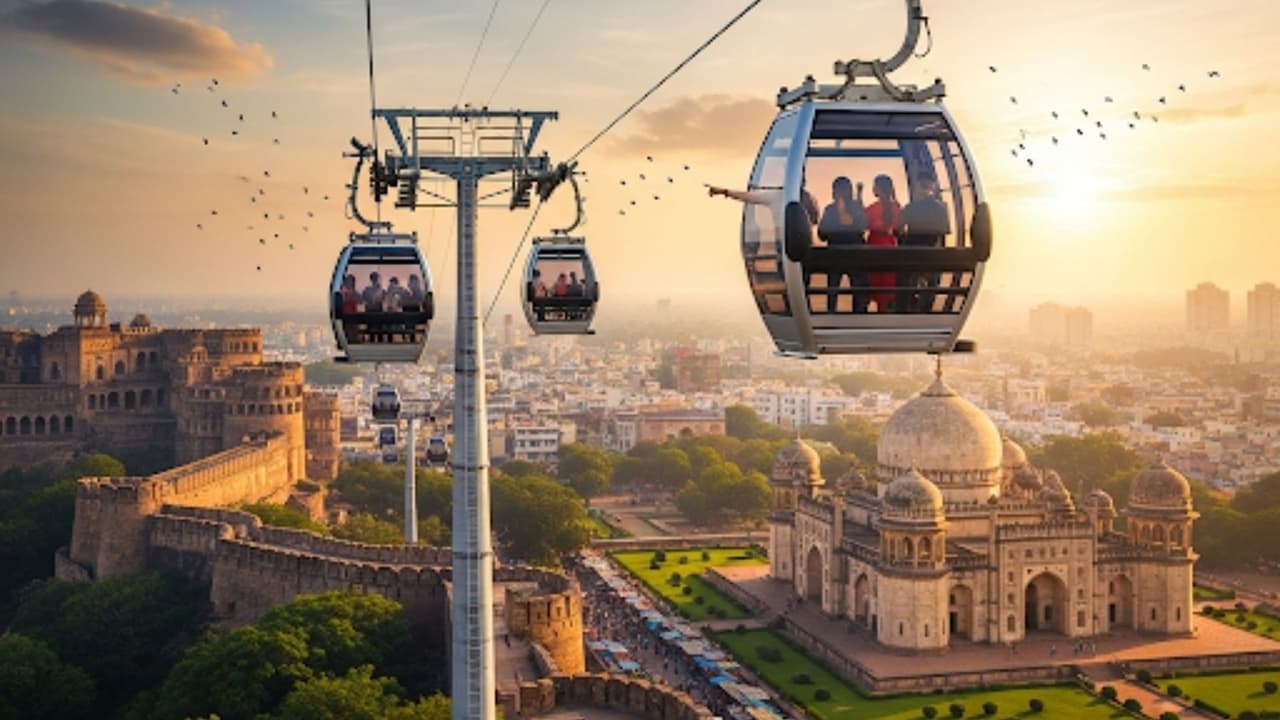 Hyderabad: ఇక గాల్లోనే ప్రయాణం.. హైదరాబాదీలకు బంపరాఫర్. రోప్ వేలు ...