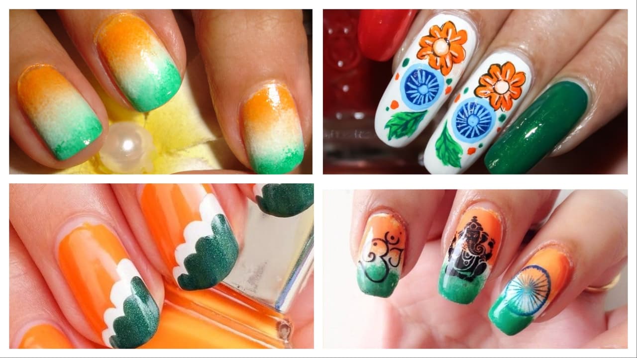 Independence Day Nail Art: 15 अगस्त में बढ़ाएं हाथों की खूबसूरती, चुनें ...