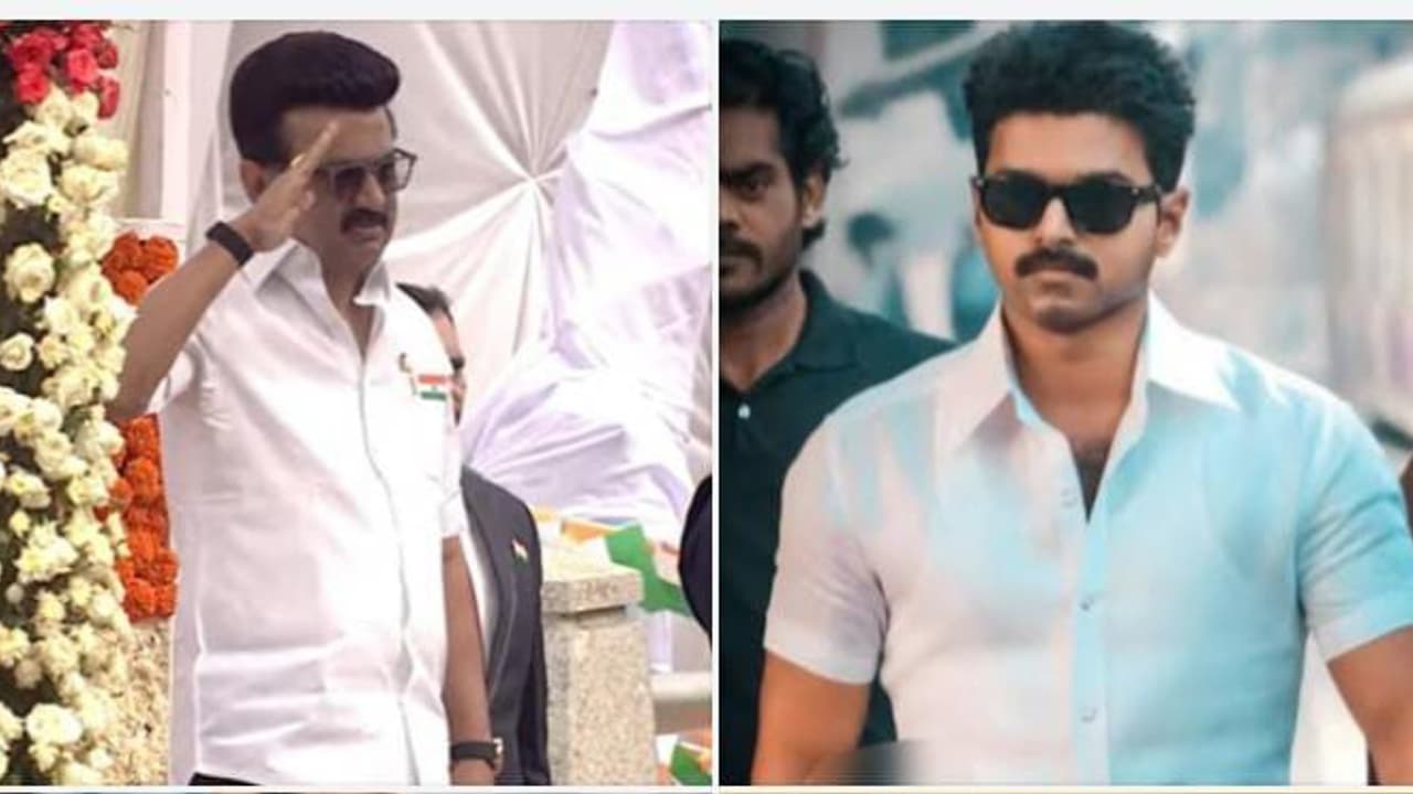 Stalin Fit CM Stalin physical fitness : தலைவா பட விஜய் போல காட்சி அளித்த ஸ்டாலின் ...
