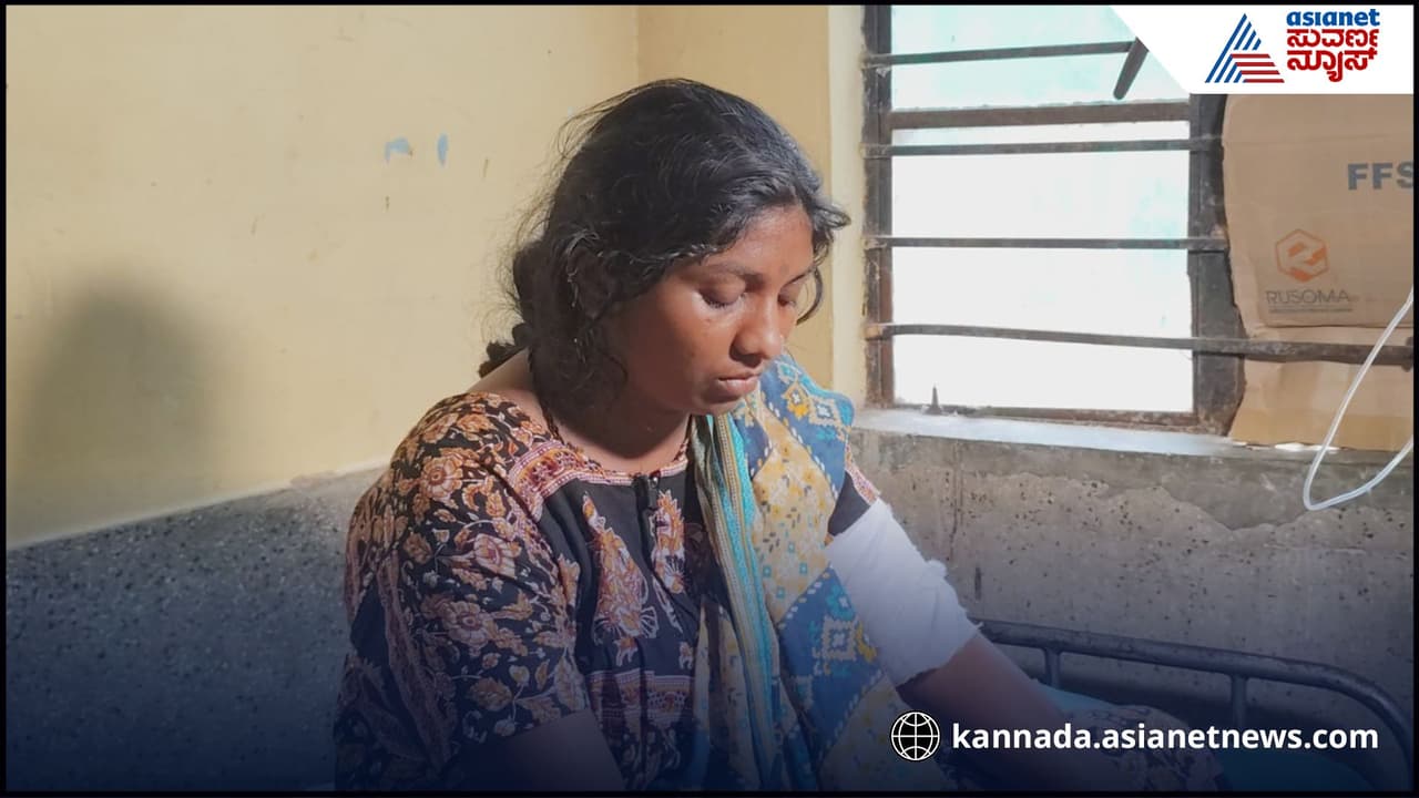 Davanagere Woman attacked by 3 bears incident: ಬಹಿರ್ದೆಸೆಗೆ ತೆರಳಿದ್ದ ವೇಳೆ 3 ಕರಡಿ ದಾಳಿ: ಹೋರಾಡಿ ಬದುಕಿದ ಮಹಿಳೆ! | Karnataka Woman Attacked By 3 Bears While Fights Off And Survives Davanagere Woman attacked by 3 bears incident: ಬಹಿರ್ದೆಸೆಗೆ ತೆರಳಿದ್ದ ವೇಳೆ 3 ಕರಡಿ ದಾಳಿ: ಹೋರಾಡಿ ಬದುಕಿದ ಮಹಿಳೆ! | Karnataka Woman Attacked By 3 Bears While Fights Off And Survives