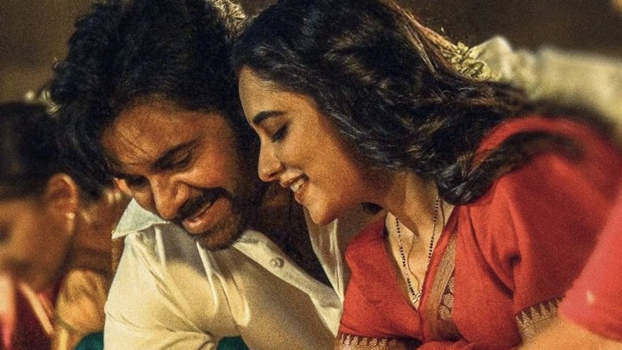 బ్యూటిఫుల్ పోస్టర్ తో ఓజి సెకండ్ సింగిల్ అప్డేట్.. పవన్ కళ్యాణ్ ని ఇలా చూడడం చాలా రేర్