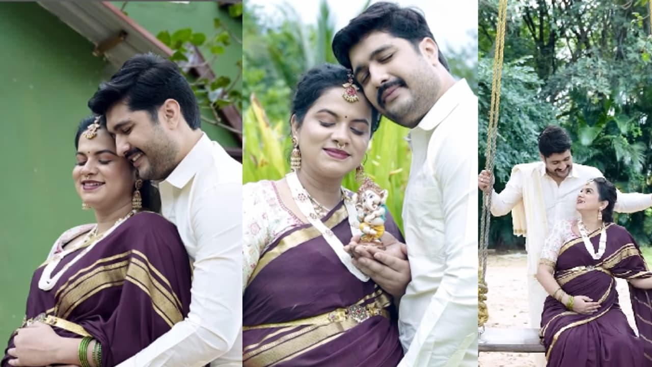 ‘ಸೀಕ್ರೇಟ್ ಹೇಳ್ತೀವಿ, ಪ್ಲೀಸ್.. ದೃಷ್ಟಿ ಹಾಕ್ಬೇಡಿ’- Ramachari Serial actress aishwarya salimath and vinay uj baby | Ramachari Serial Actress Aishwarya Salimath Vinay Uj Expecting First Baby ‘ಸೀಕ್ರೇಟ್ ಹೇಳ್ತೀವಿ, ಪ್ಲೀಸ್.. ದೃಷ್ಟಿ ಹಾಕ್ಬೇಡಿ’- Ramachari Serial actress aishwarya salimath and vinay uj baby | Ramachari Serial Actress Aishwarya Salimath Vinay Uj Expecting First Baby