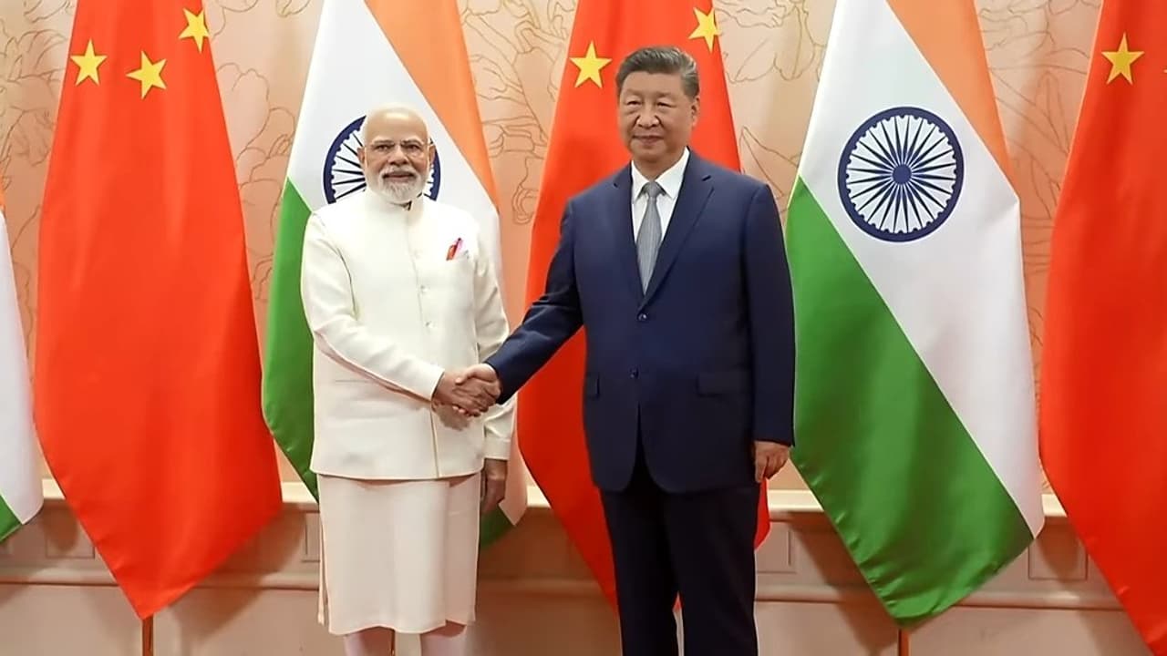 PM Modi, Chinese President Xi Hold Bilateral Talks in Tianjin During 1st China Visit in 7 Years