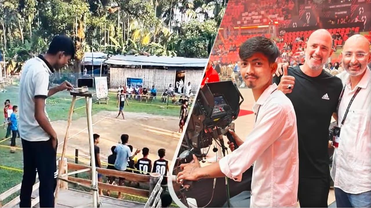 ಬಿದಿರಿನ ಟ್ರೈಪಾಡ್ ಬಳಸಿ ಗ್ರಾಮೀಣ ಕ್ರೀಡೆಗಳ ಟೆಲಿಕಾಸ್ಟ್ ಮಾಡ್ತಿದ್ದವನಿಗೆ ಬಂತು ಬ್ಯಾಕಾಂಕ್ಗೆ ಆಹ್ವಾನ | Brahmaputra To Bangkok Satyajit Boras Journey In Volleyball Broadcasting ಬಿದಿರಿನ ಟ್ರೈಪಾಡ್ ಬಳಸಿ ಗ್ರಾಮೀಣ ಕ್ರೀಡೆಗಳ ಟೆಲಿಕಾಸ್ಟ್ ಮಾಡ್ತಿದ್ದವನಿಗೆ ಬಂತು ಬ್ಯಾಕಾಂಕ್ಗೆ ಆಹ್ವಾನ | Brahmaputra To Bangkok Satyajit Boras Journey In Volleyball Broadcasting